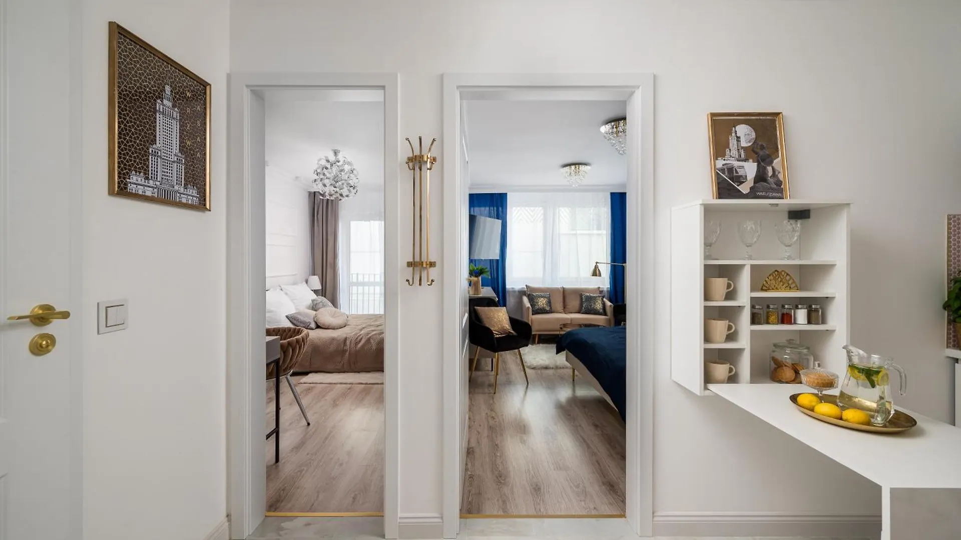 Stunning 2-Br Apartament Palace In The Window, Air-Conditioning 500M To Central Station Warsaw 0*,  Poland